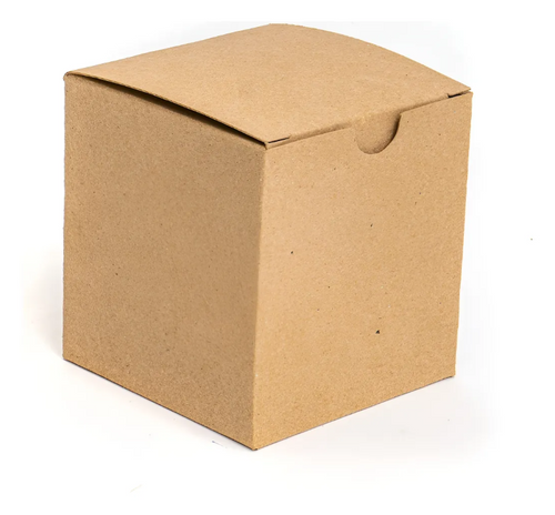 50 Cajas Kraft 8.5 x 8.5 x 9 cm – Pack de empaque resistente para productos pequeños