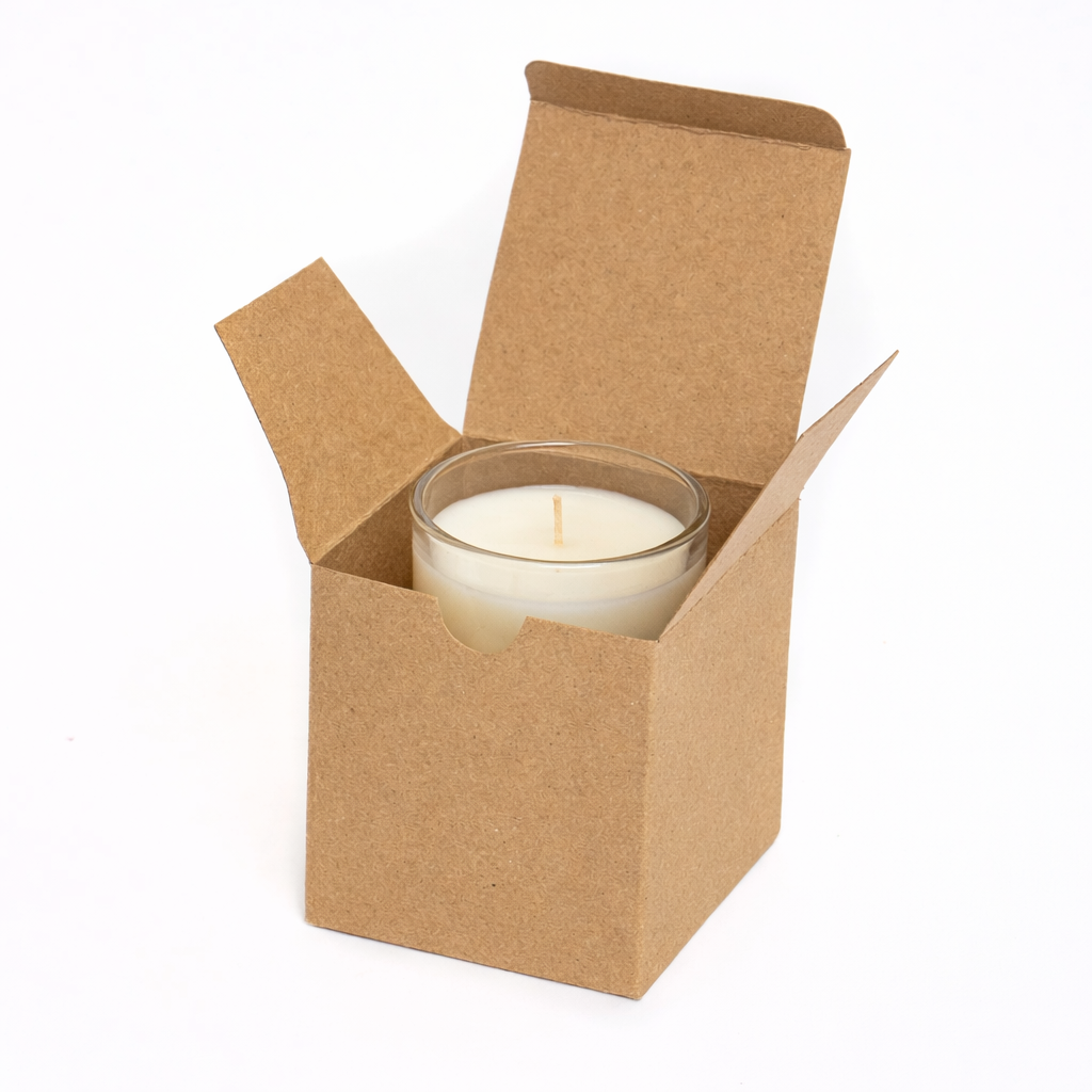 50 Cajas Kraft 8.5 x 8.5 x 9 cm – Pack de empaque resistente para productos pequeños